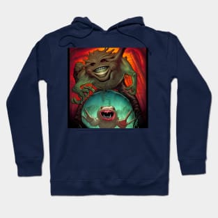 Leaping Lizards - AI Art Hoodie